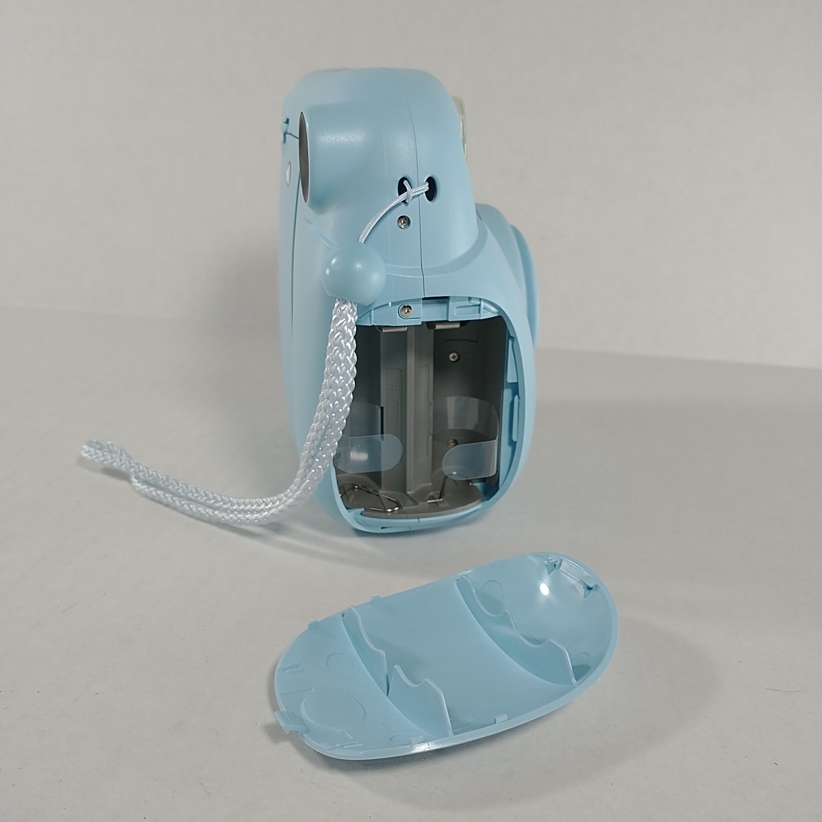 Fujifilm Instax Mini 7+ Instant Camera Blue With Case & Instructions Tested