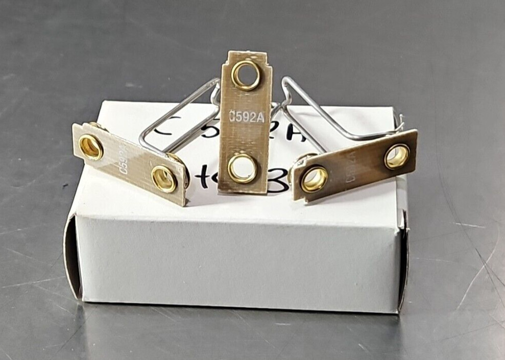General Electric 123C592A Overload Relay Heater Element. Lot of 3        Loc4D30