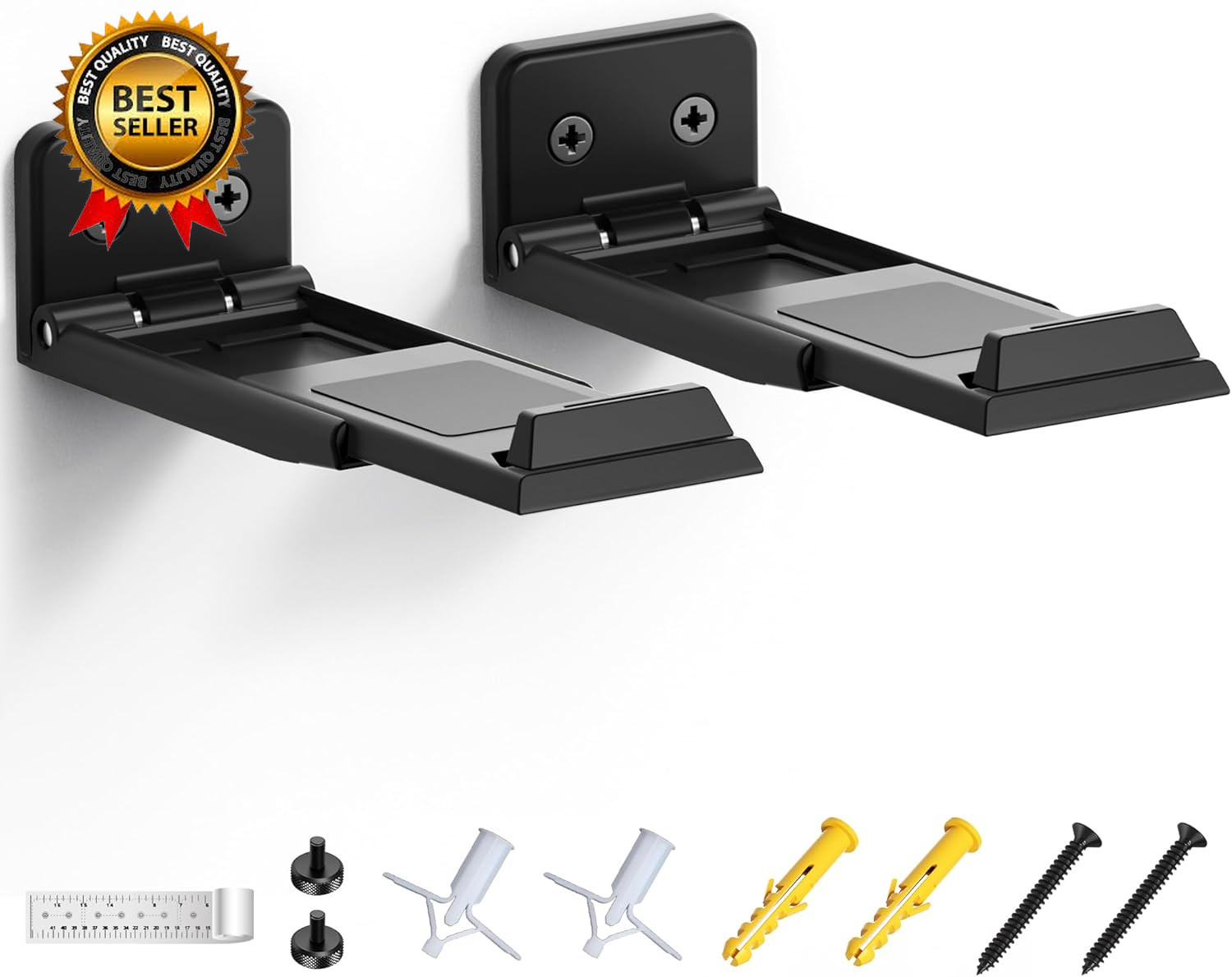 Soundbar Wall Mount Bracket for Samsung, LG, Sony, JBL, Vizio, Sonos and More, D