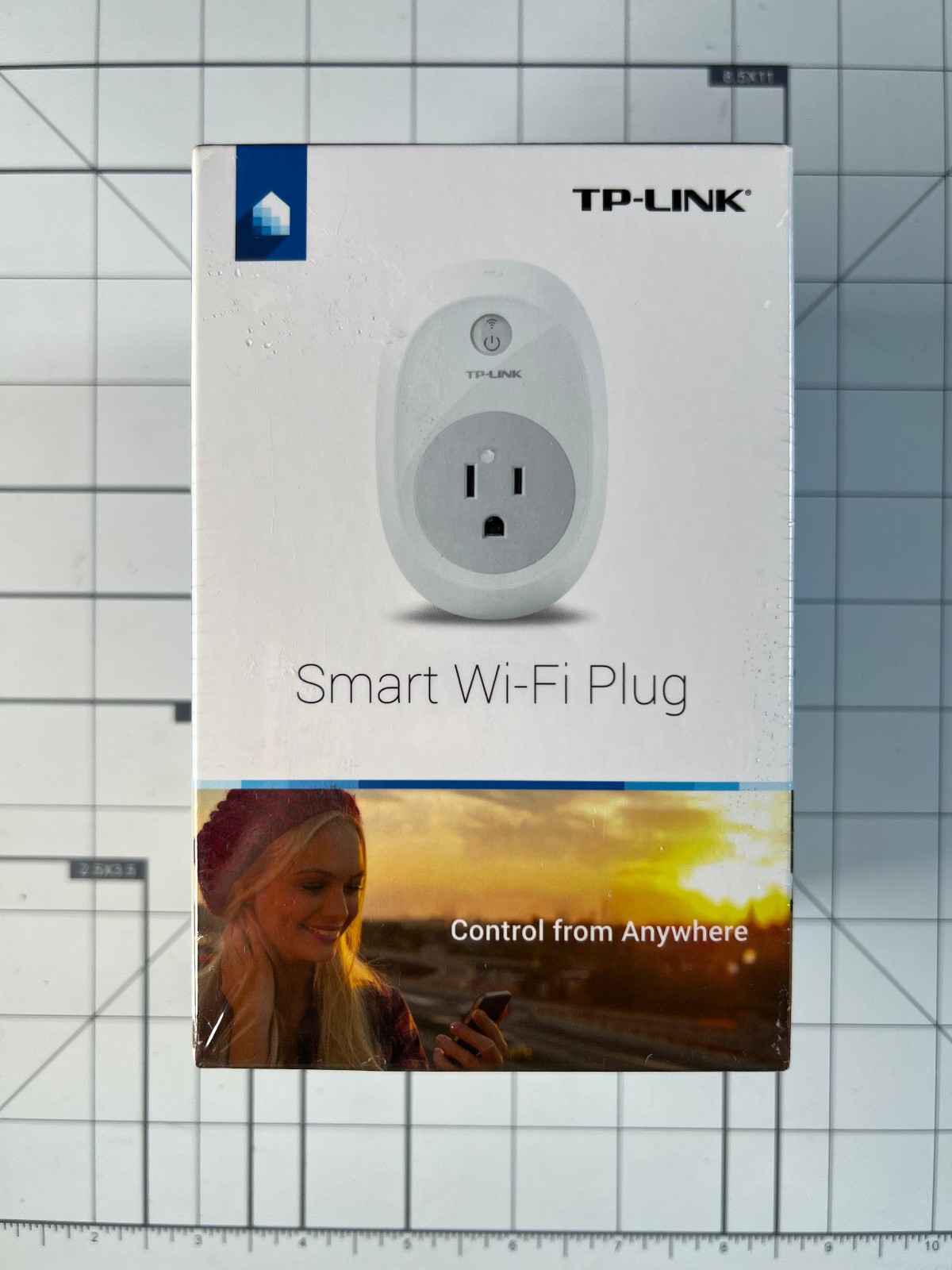 TP-Link HS100 Smart Wi-Fi Plug Remote Outlet Alexa Google Assistant Sealed New