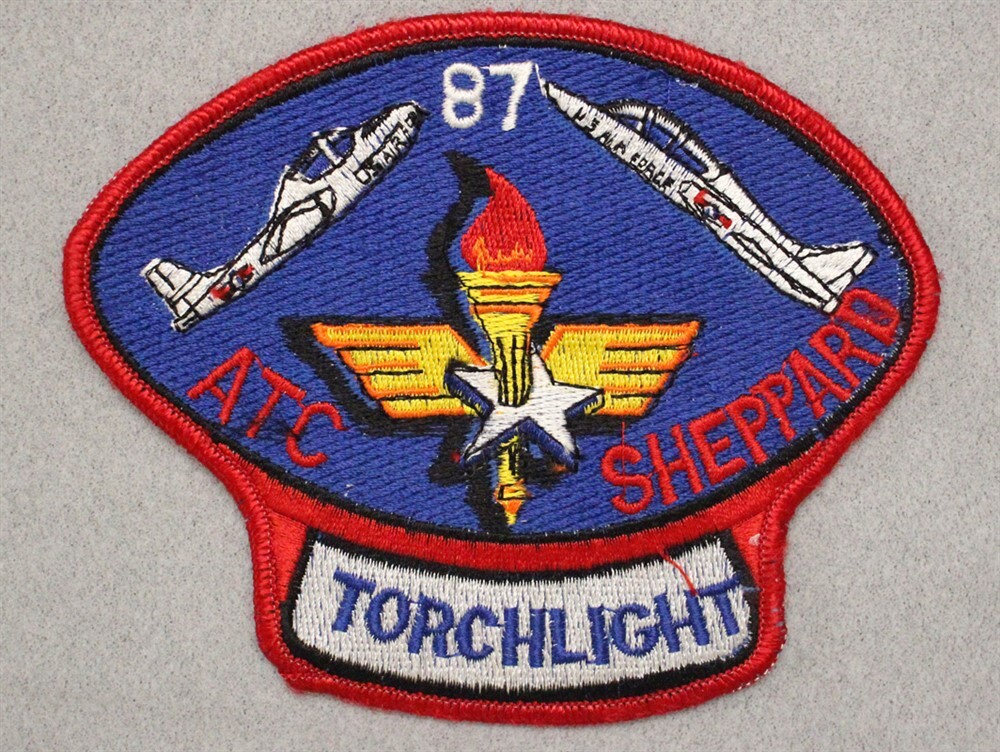 80th Flying Training Wing "Tourchlight 1987" - USAF Air Force Patch 1817