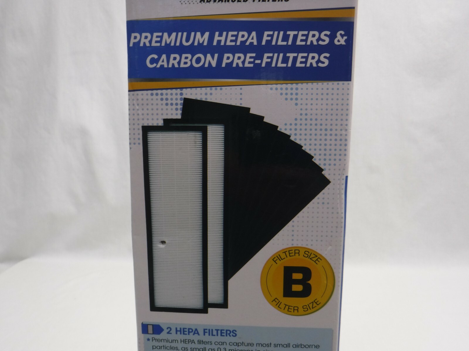 VEVA Premium HEPA Replacement Filter 2 Pack + 8 Carbon Pre-Filters Model GG48252