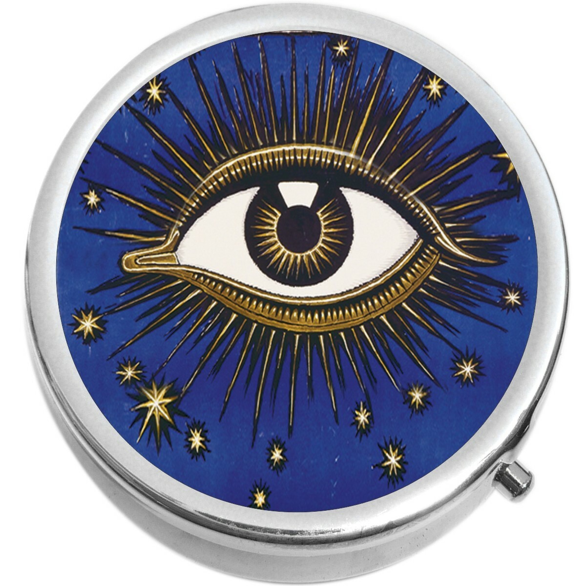 Franz Von Stuck Eye  Medicine Vitamin Pill Box