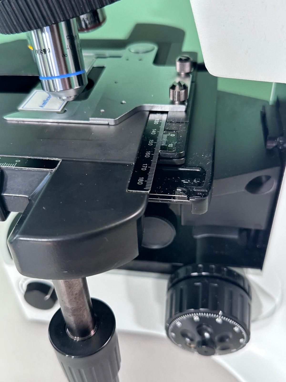 NICE Olympus BX41 Microscope with 3 Objectives, Ergonomic Tilting Head