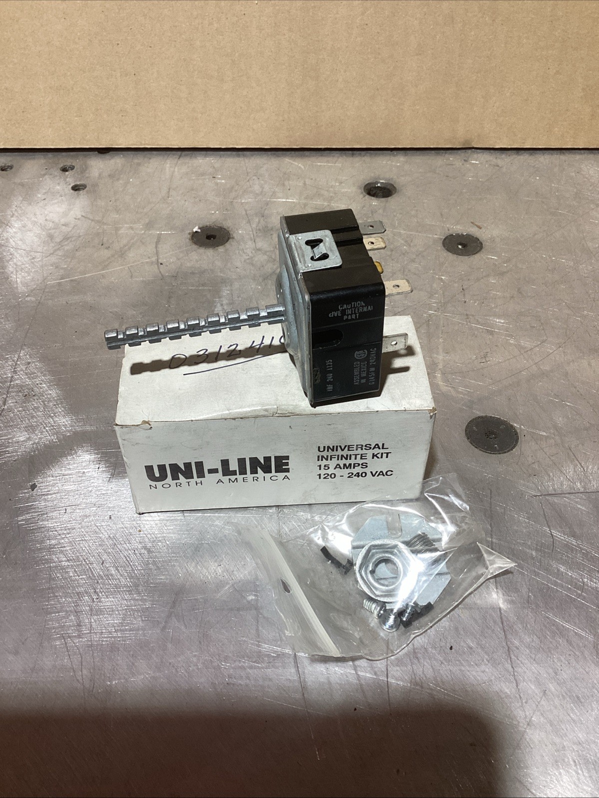 UNI-LINE 6500-209 Surface Element Switch, NOS