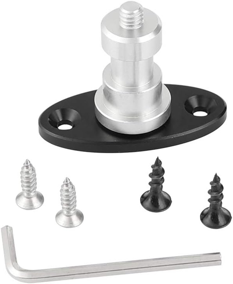 1/4"-20 Thread Screw Connector for Wall Ceiling Surveillance System - 2545