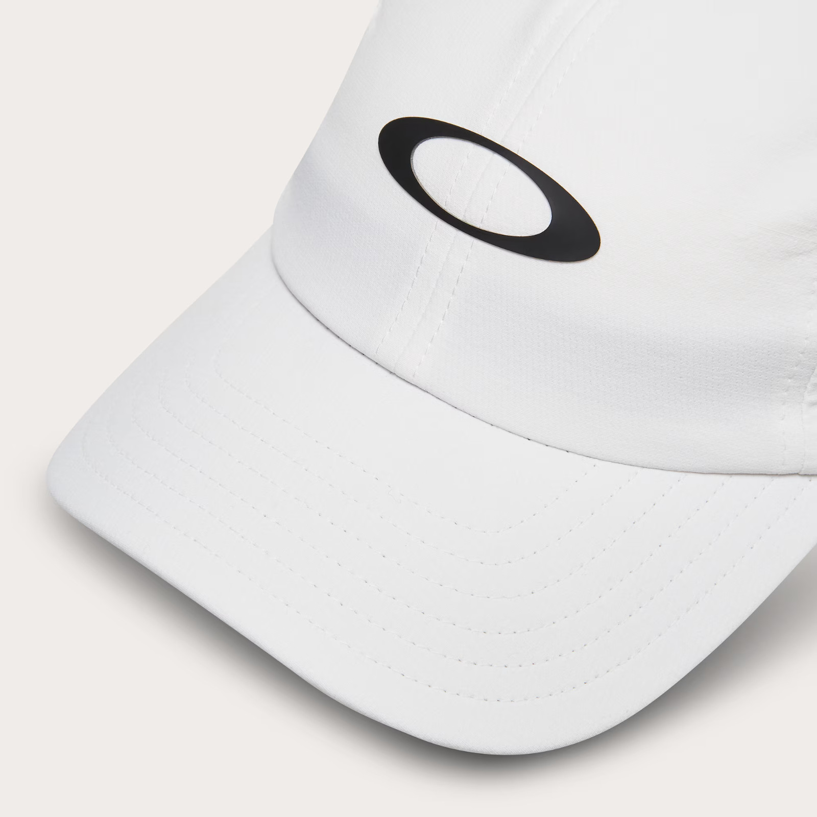 Oakley Performance 6 Panel Hat Cap White One Size New