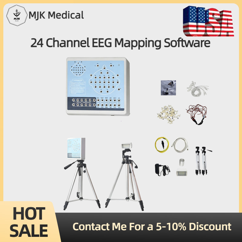 KT88-2400 Digital EEG System Brain Mapping Device–Ships Fast from United States
