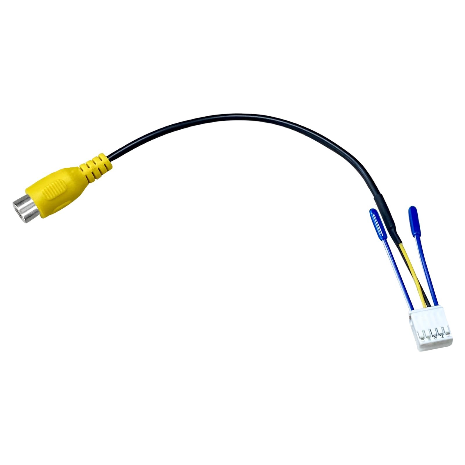 Autokemat Android Car Stereo Radio RCA Plug with 10 Pin Standard, Black