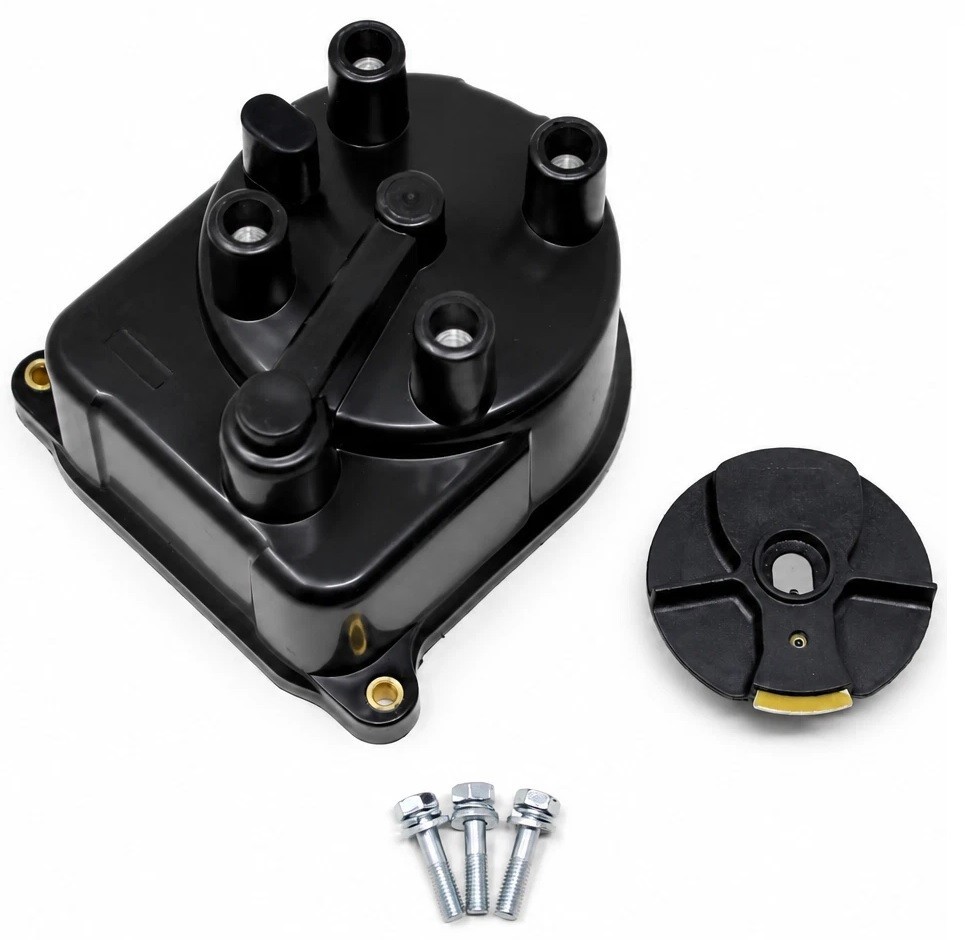Ignition Distributor Cap and Rotor Kit Set for Honda Civic Acura 30102-P54-006