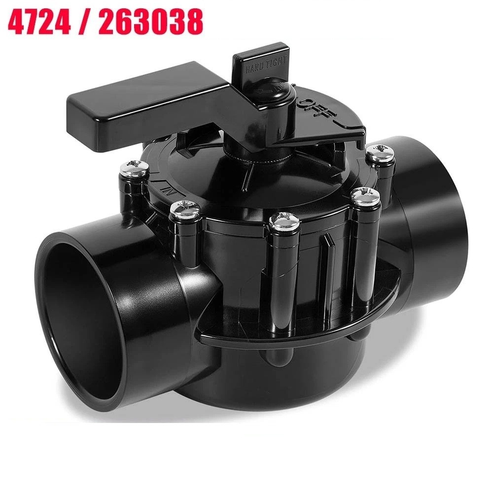 1.5 to 2 Inch 2 Way Swimming Pool Diverter Valve 4724 Replacement For Jandy