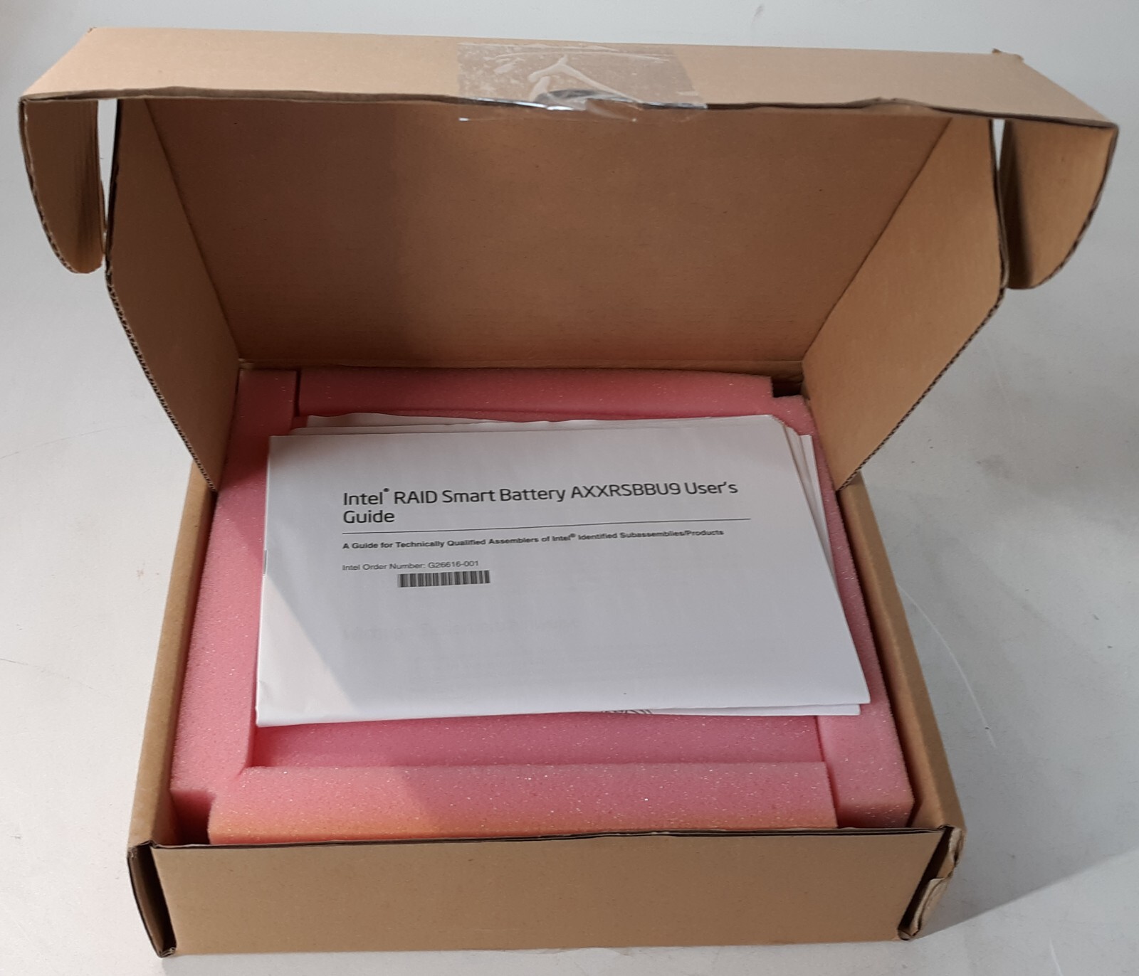 Intel AXXRSBBU9 RAID Smart Battery Backup Battery For RS25 NEW *OPEN BOX*