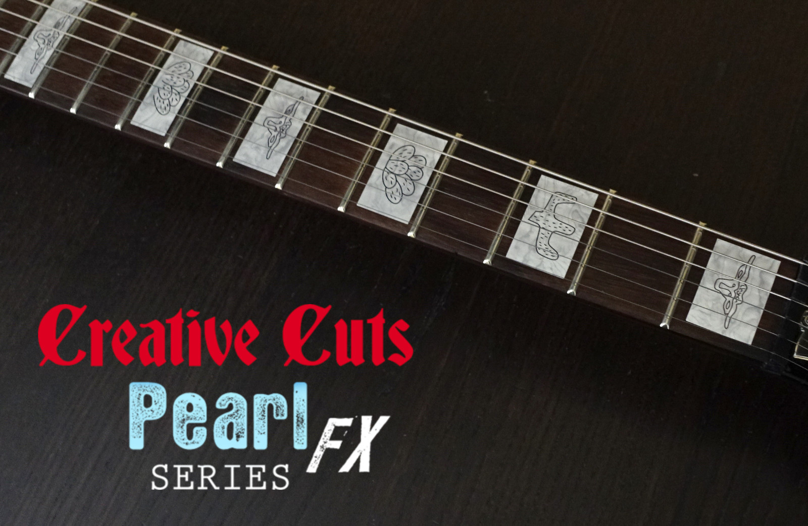 MOP Blocks Fretboard Marker Vinyl Inlay Decals for Gretsch BASS and GUITAR