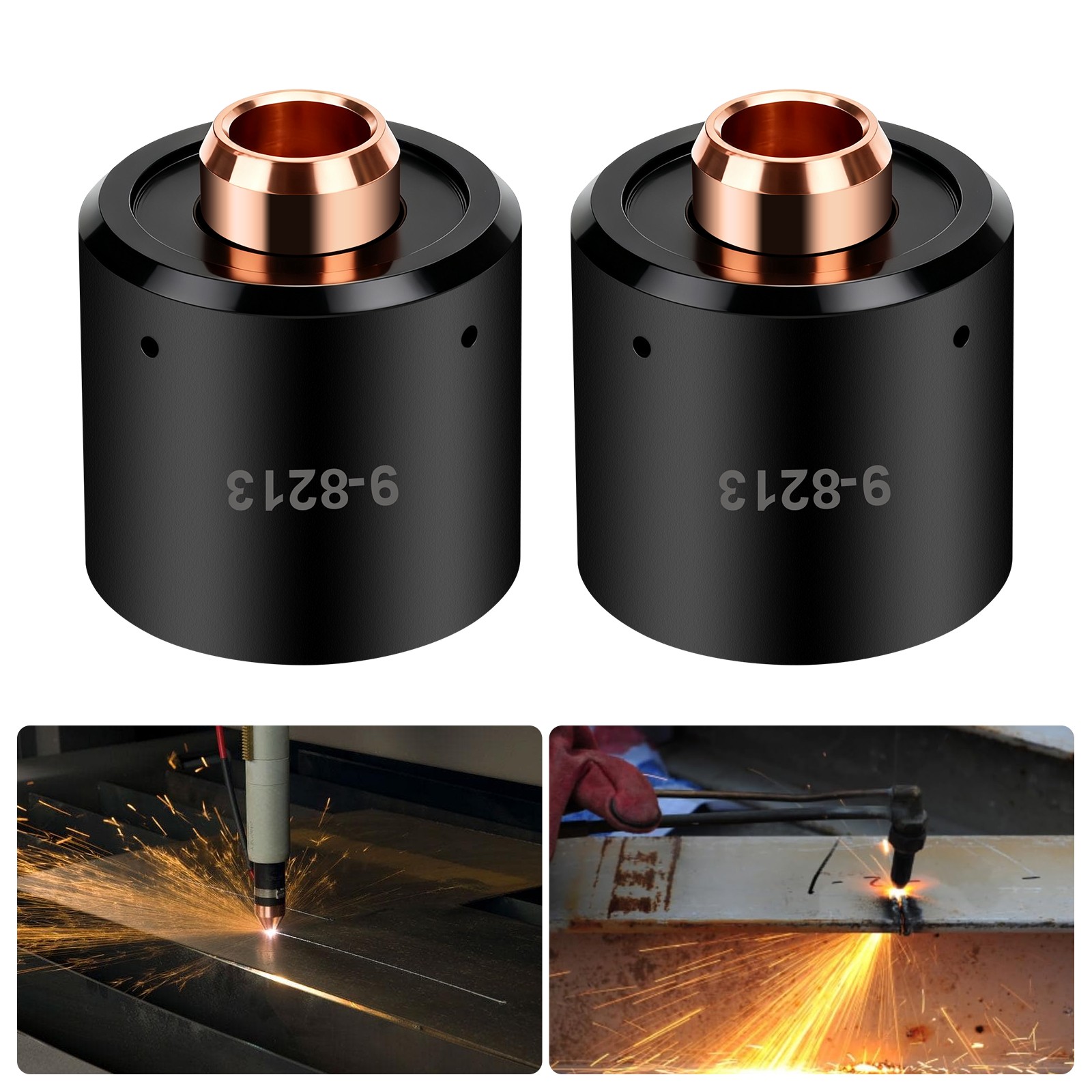 2 PCS 9-8213 Plasma Torch Starter Cartridge Box for SL60/100 Cutter Replacement