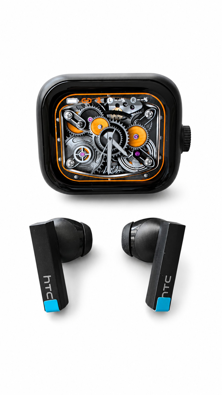 Apple iPhone Android Compatible AI Translator Earbuds HTC NE40 OWS Headphones
