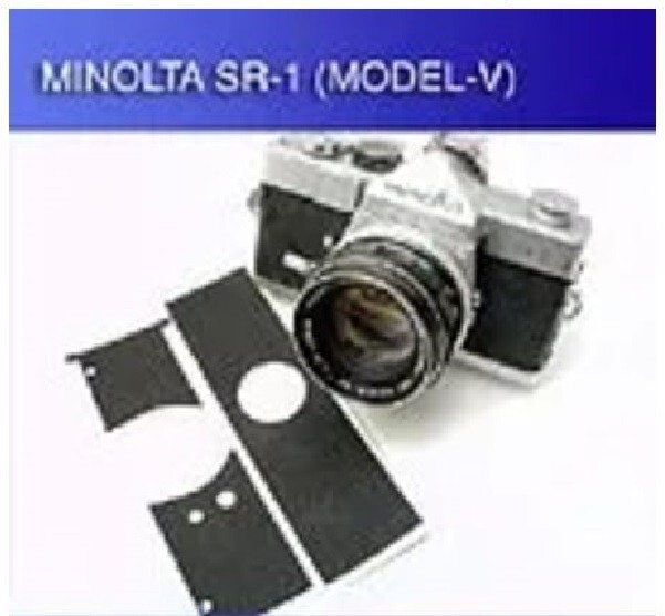 Camera Replacement Skin Leather w/VIDEO inst【Minolta SR-1/SR-7 Model 7】 Japan