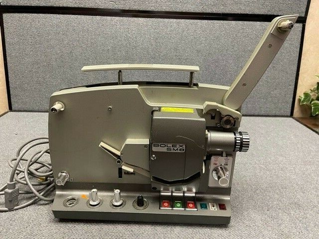 BOLEX Super 8mm Projector Model SM8 w/Schneider Zoom Lens