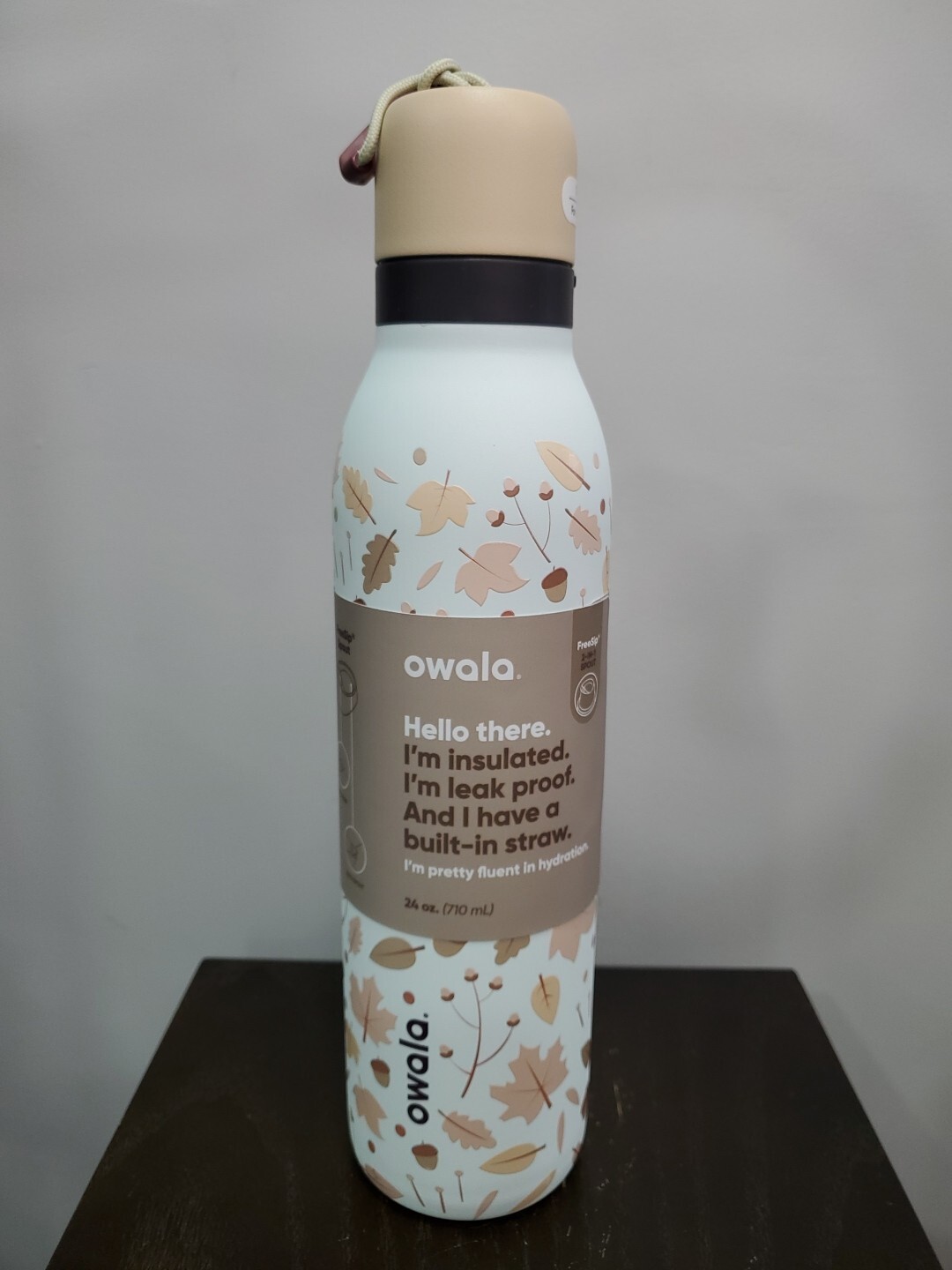 Owala FreeSip Twist Stainless Steel Water Bottle / 24oz / Color: Fall Flutter