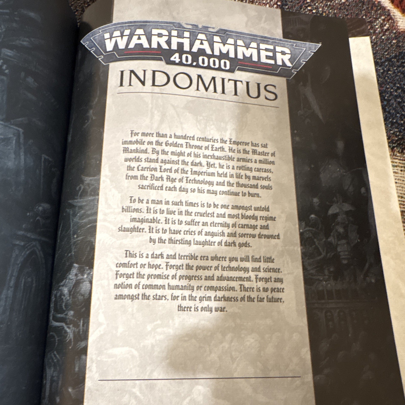 Games Workshop Warhammer 40K Core Rules Hardback English Indomitus Crusade