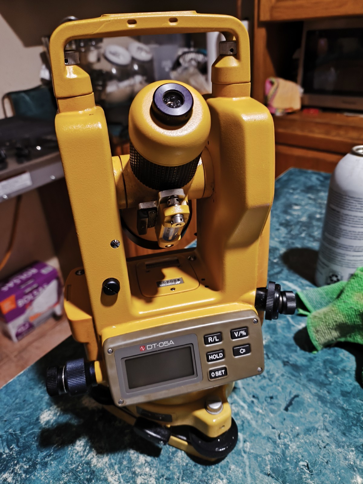 Topcon DT-05A digital Theodolite used