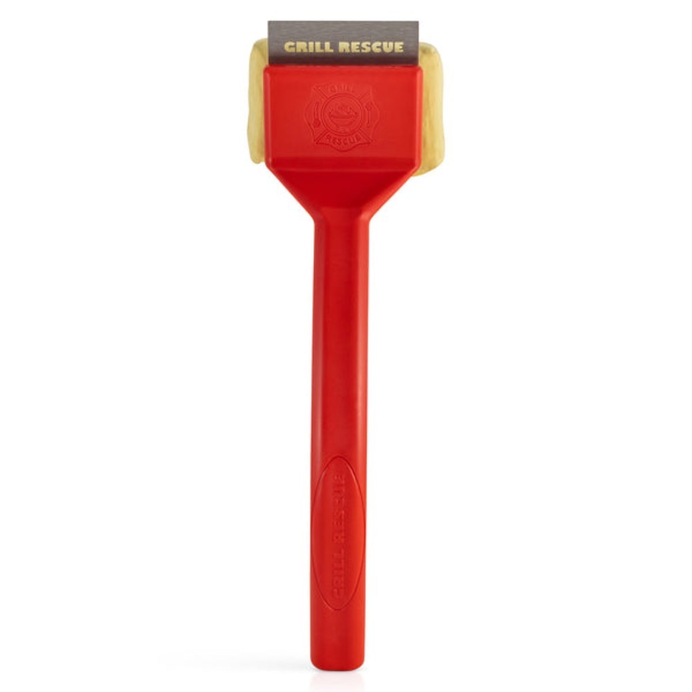 Grill Rescue Grill Brush w/ Scraper Head