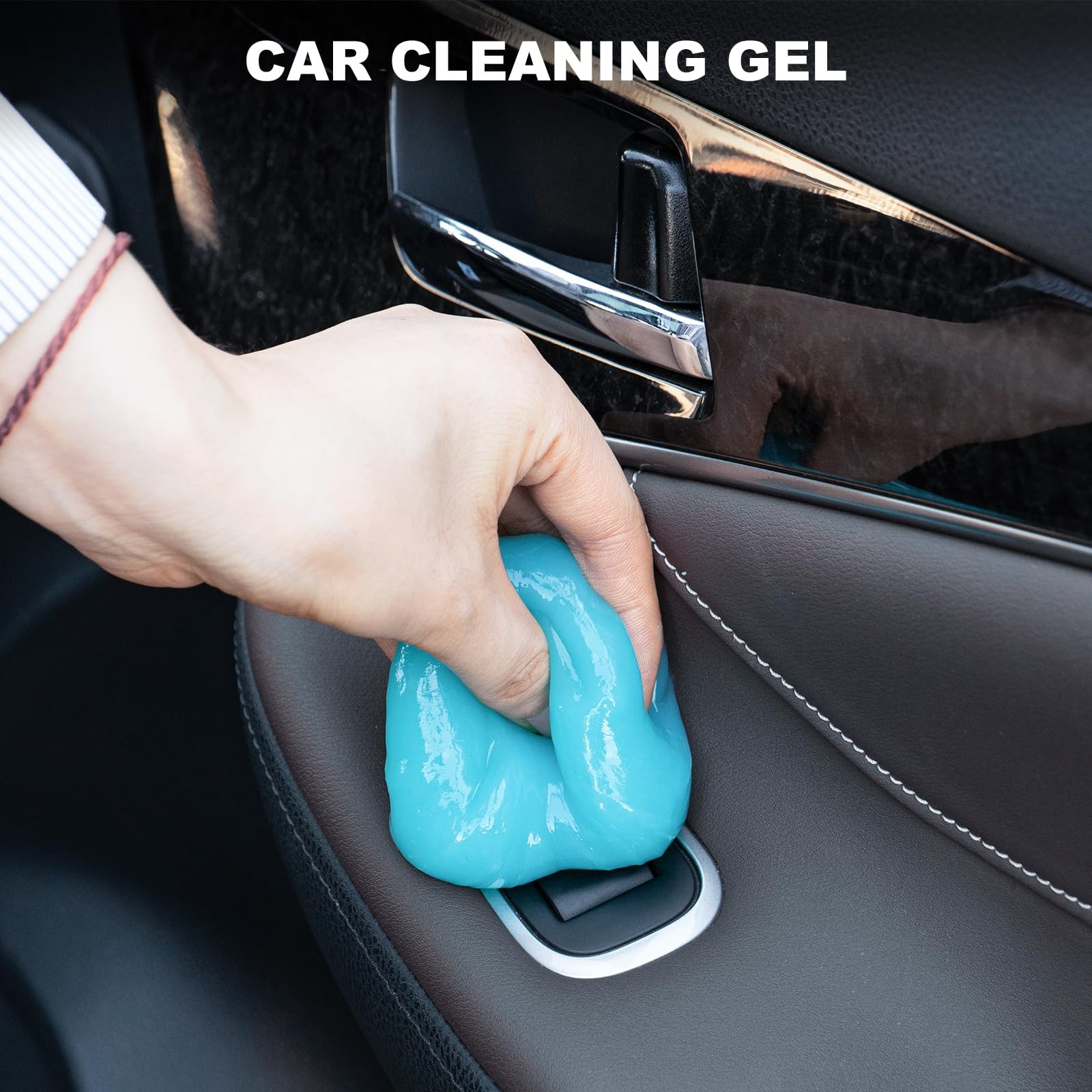 THINKWORK Car Interior Cleaning Kit, Duster Detail Brush,...