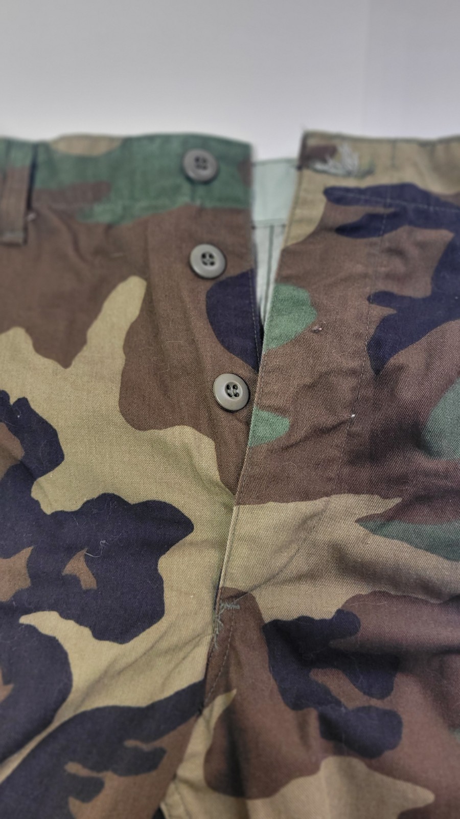 Woodland Camouflage B25 BDU Pants US Army Surplus MEDIUM LONG Propper Int.