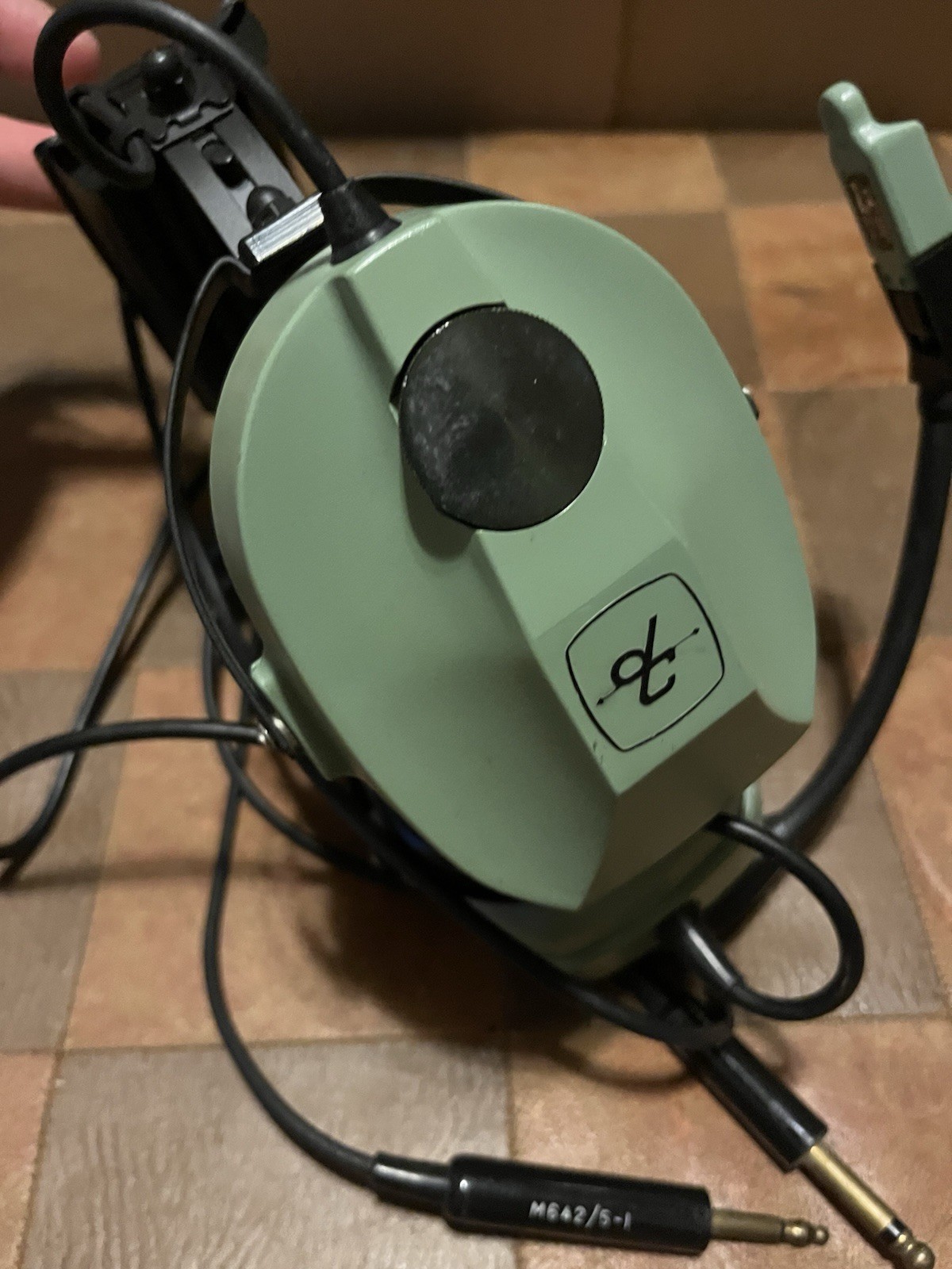 David Clark H10-80 Aviation Duel Plug Headset w/ Mic