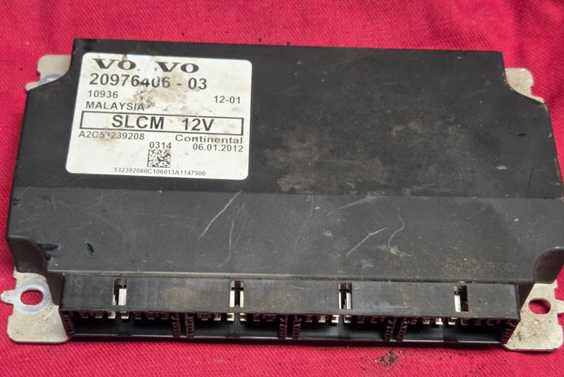 2013  VOLVO LIGHT CONTROL MODULE SLCM 20976406-03, A2C53239208  VIN # 565044