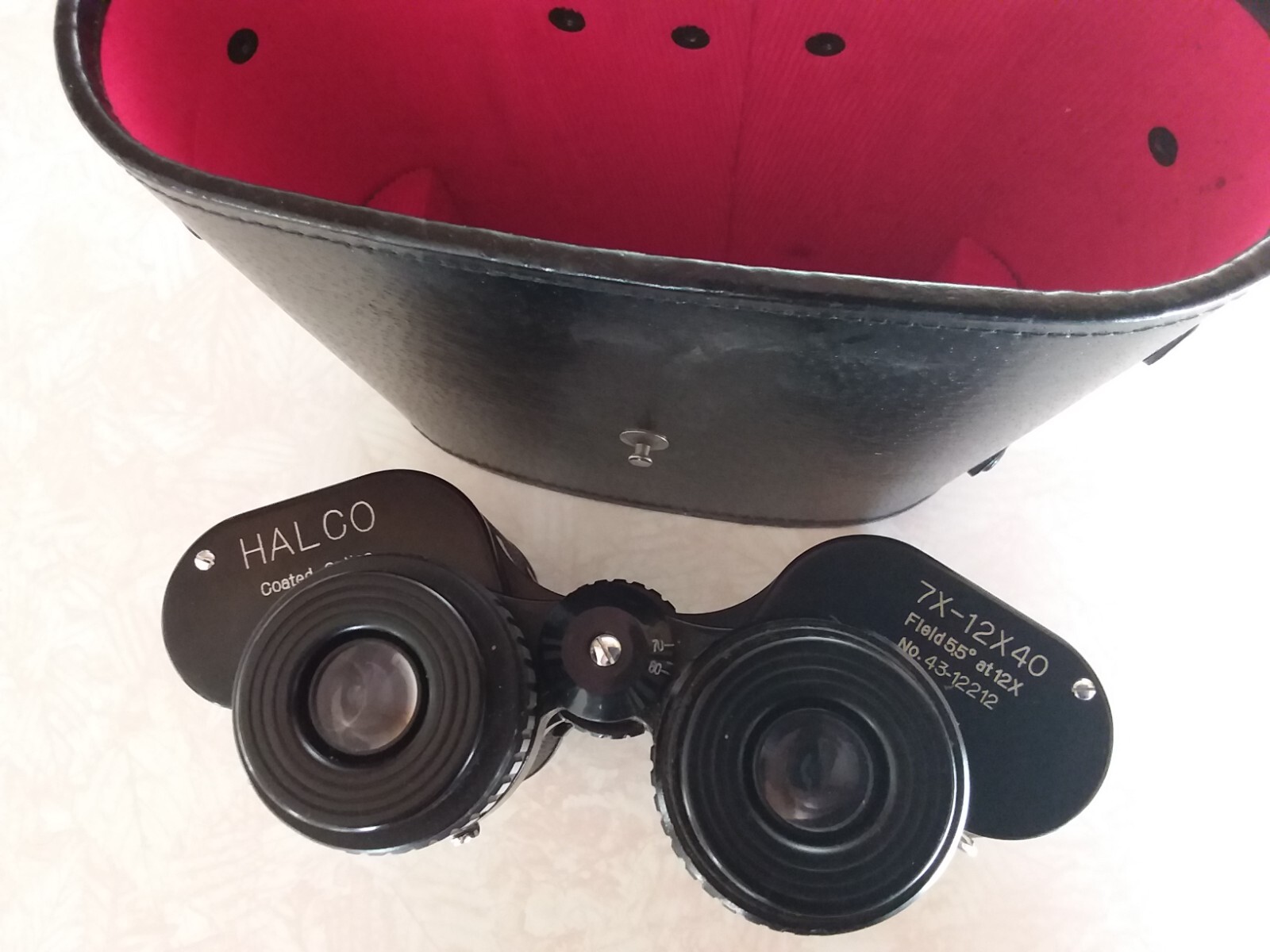 Halco Coated Optics Binoculars Vintage No. 43-12212