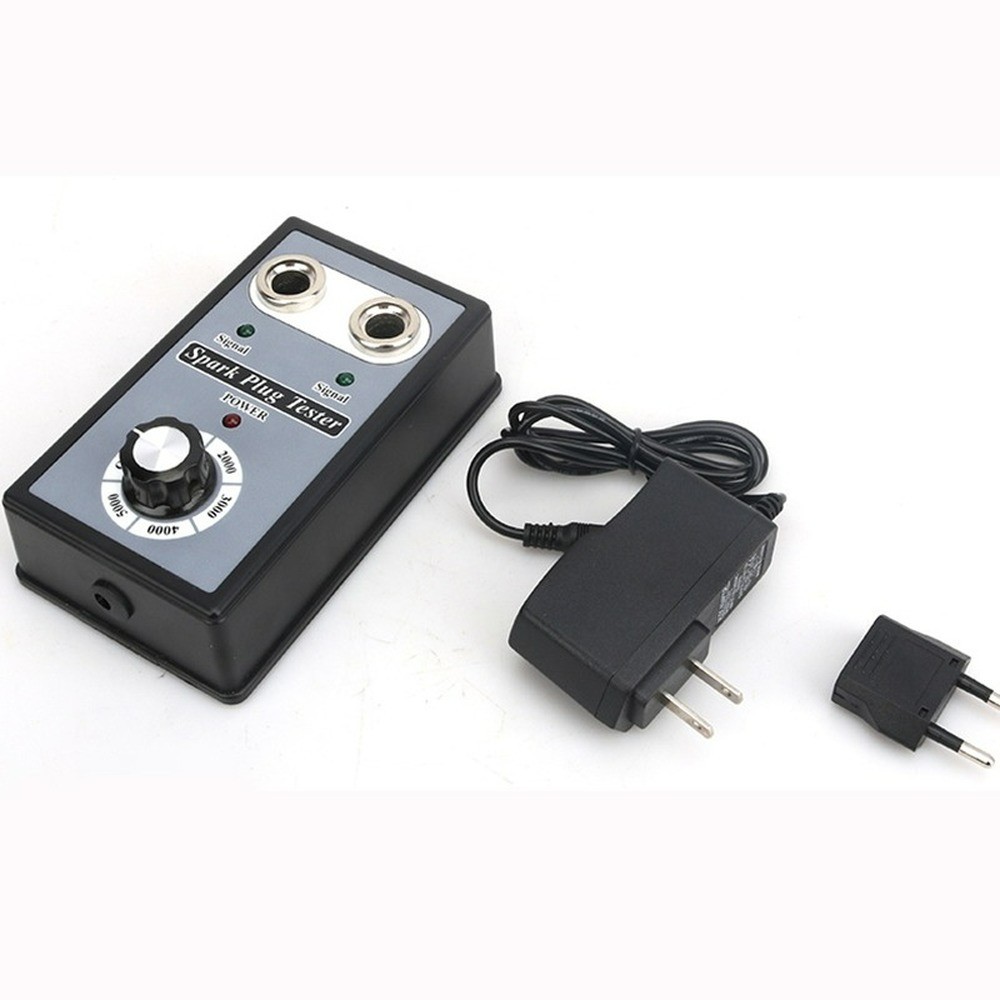 Car Spark Plug Tester Ignition Testers Automotive Diagnostic Tool Double Hole -