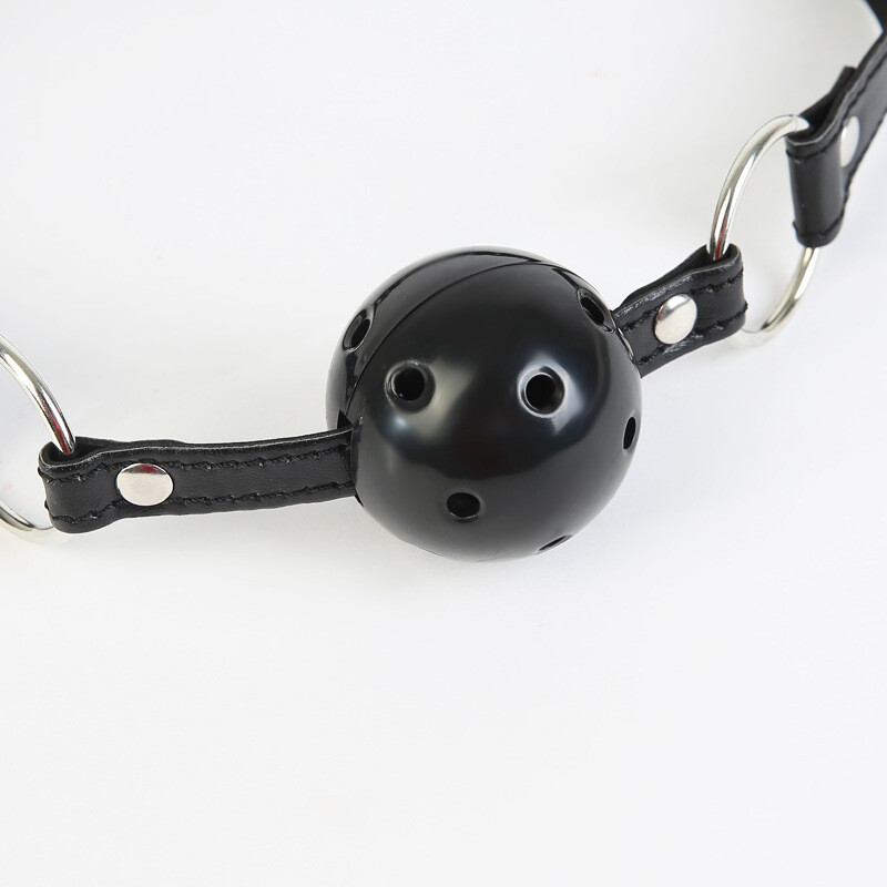Head Face Mask Open Eye Mouth Spandex Headgear Binding Open Ball Mouth Gags
