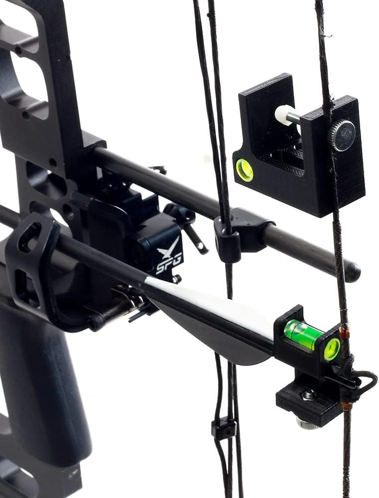 Archery Bow Level Kit Impact Resistant Plastic Tuning Tools for Rest Sight