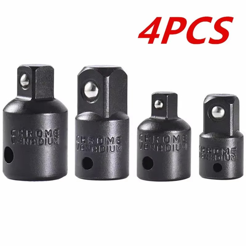4-pack 3/8" to 1/4" 1/2 inch Drive Ratchet SOCKET ADAPTER REDUCER Air Impact Set