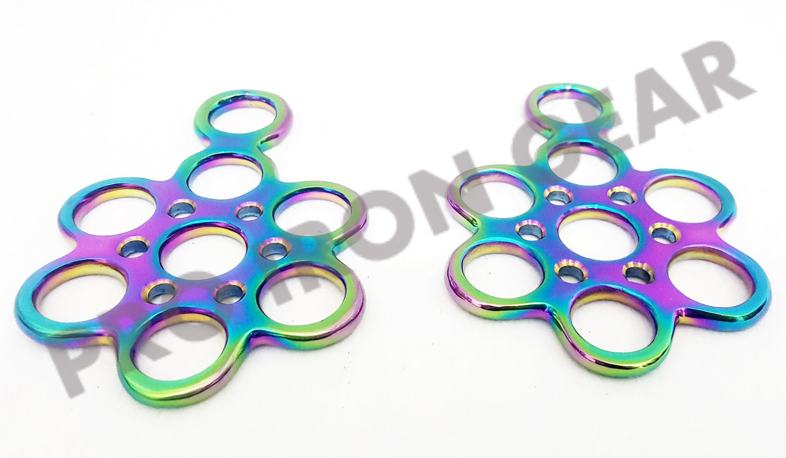Rainbow Color Hackamore Cheeks  Bitless Horse Bit English Western