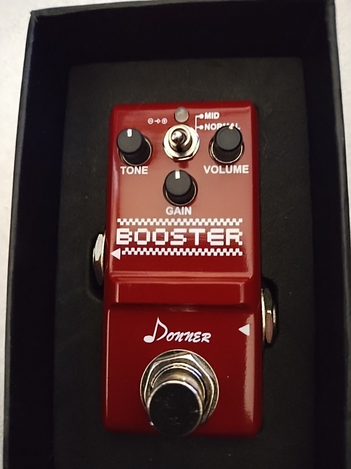 Donner Booster Nano Series Pedal Boost Guitar Effects Pedal
