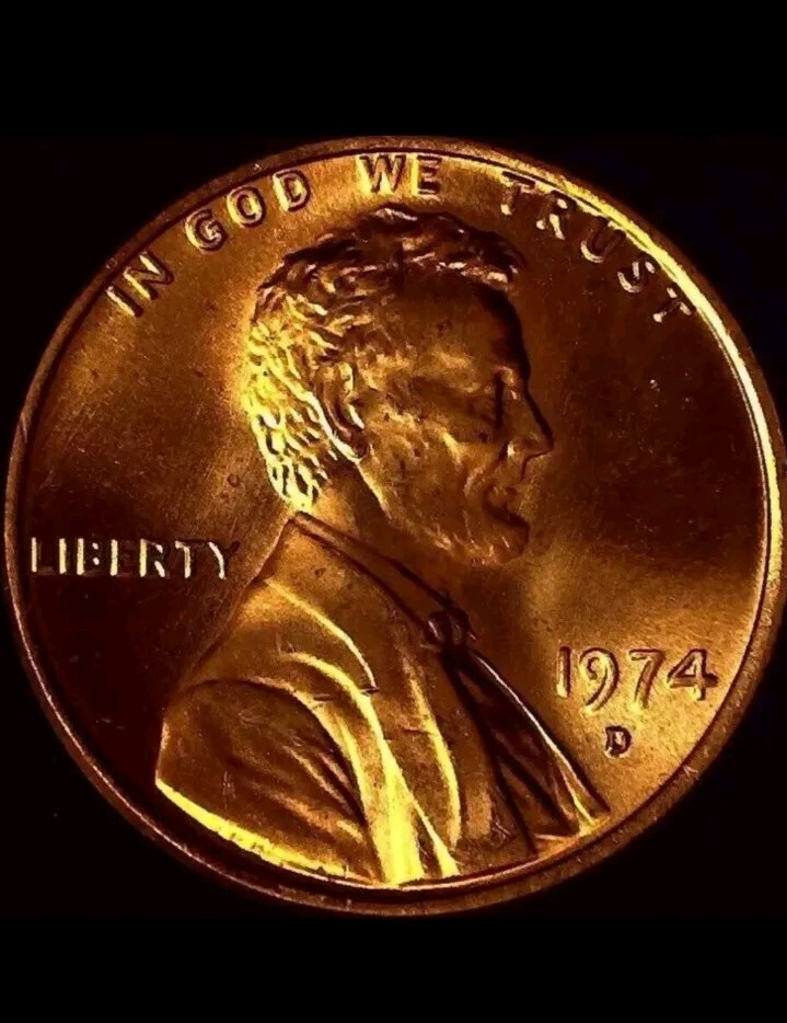 1974 D GEM RED Uncirculated High Grade🔥👀🔥