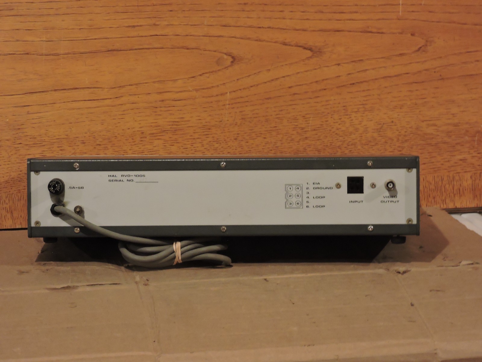 HAL RVD-1005 VISUAL DISPLAY UNIT