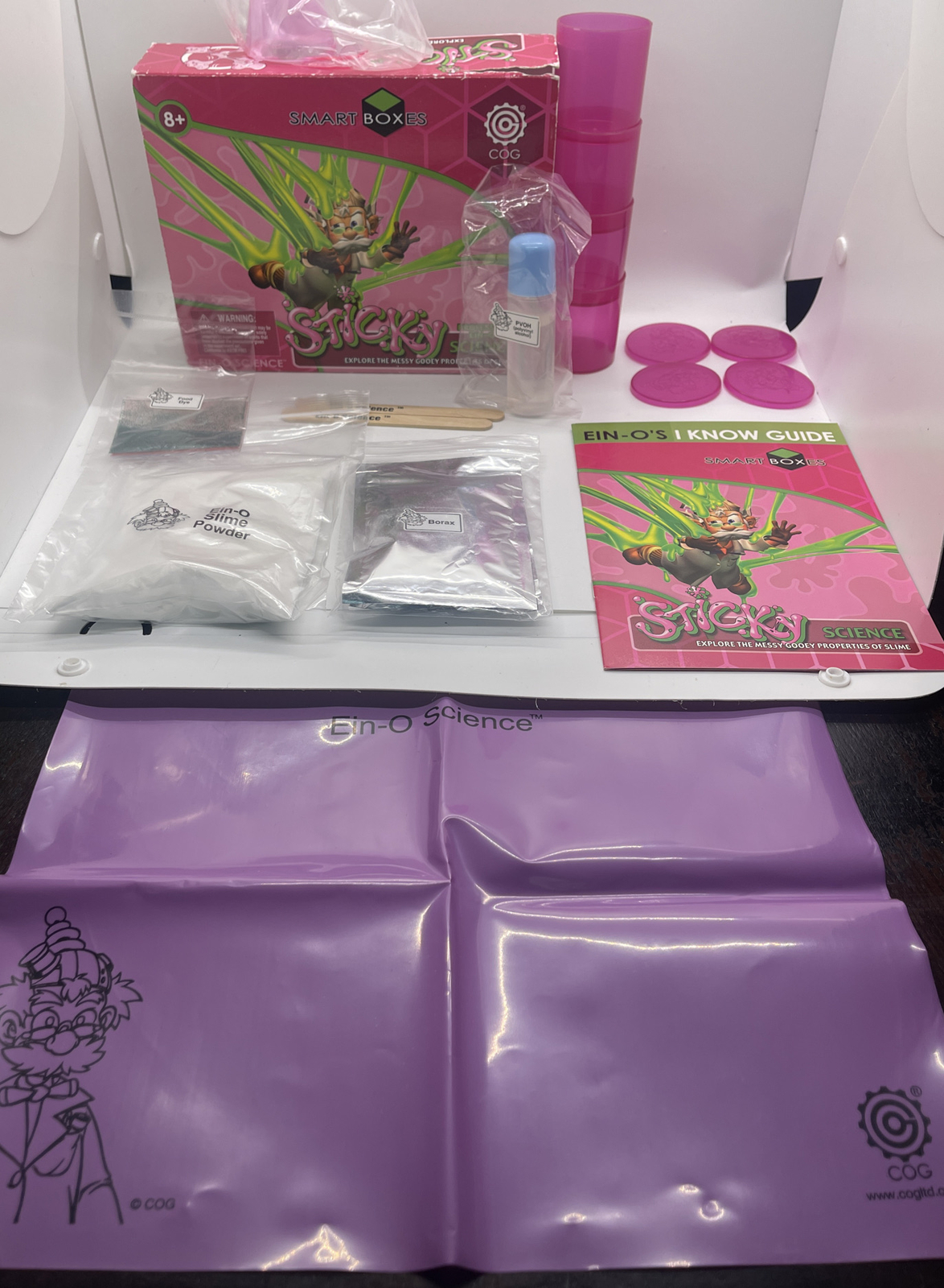 Sticky Science Kit by Professor Ein-O Smart Boxes Unused In Damaged Box