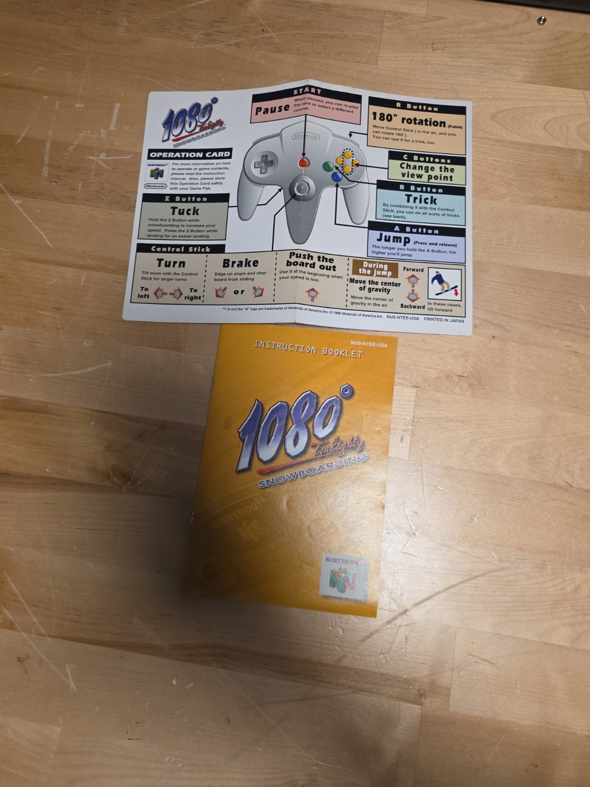 1080 Snowboarding Manual