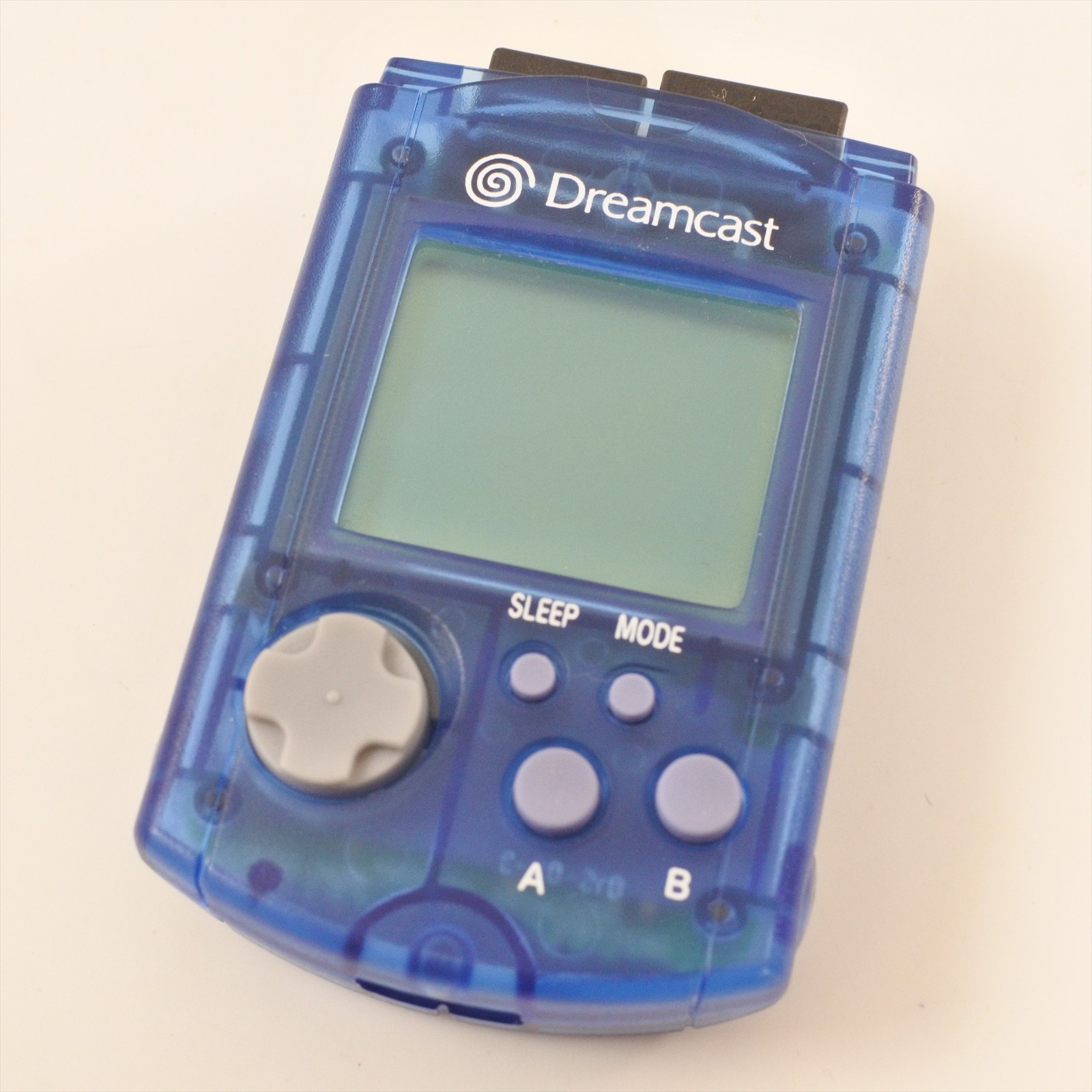 Dreamcast Visual Memory US BLUE HKT-7000 NO cap Sega Official VMU 3277 dc