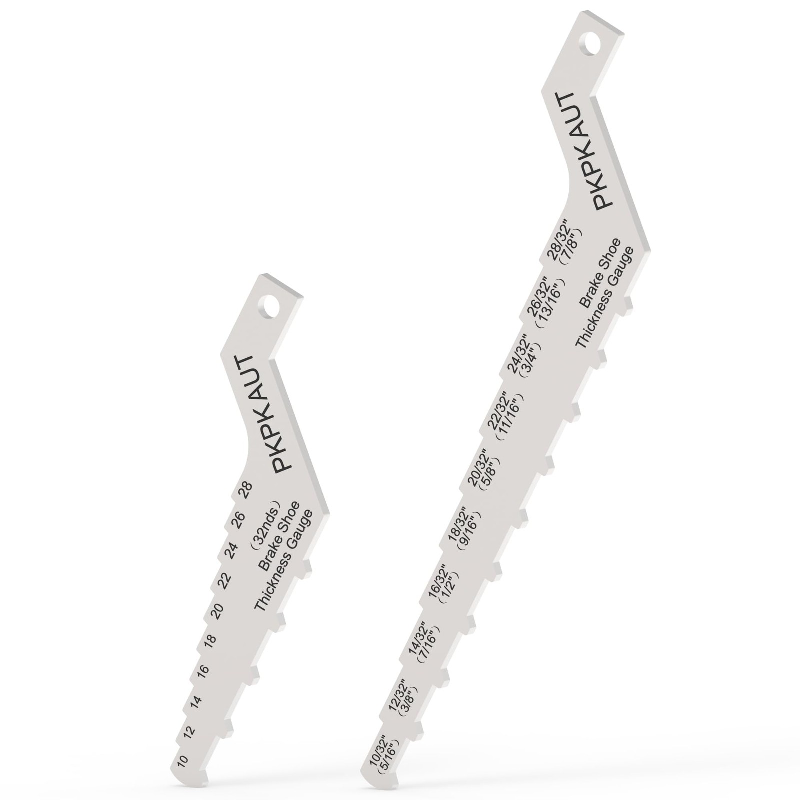 Medidor Calibrador Espesor Balatas Freno Tambor Acero Inox Sin Desmontar Rueda 2