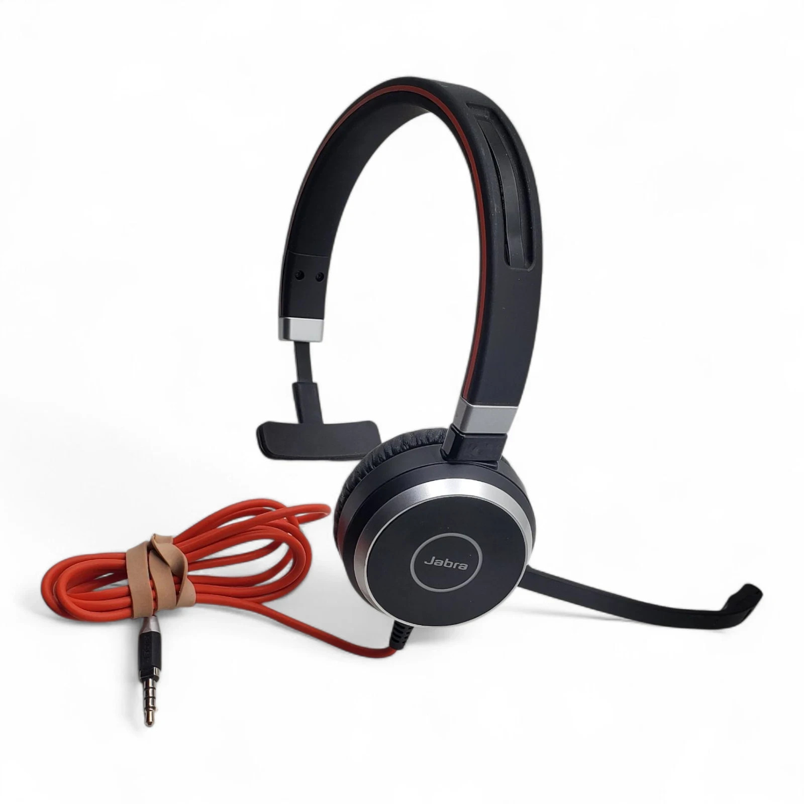 Jabra Evolve 40 Optimized Professional Wired Mono Headset - Black - 3.5mm