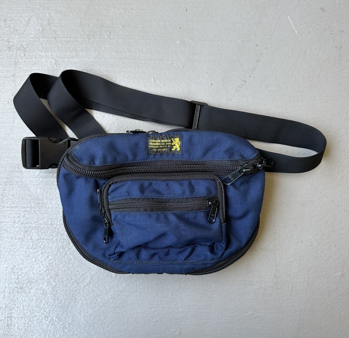 Oldgen London Bridge Trading LBT-8027 4 Pocket Shooter's Fanny Pack Blue
