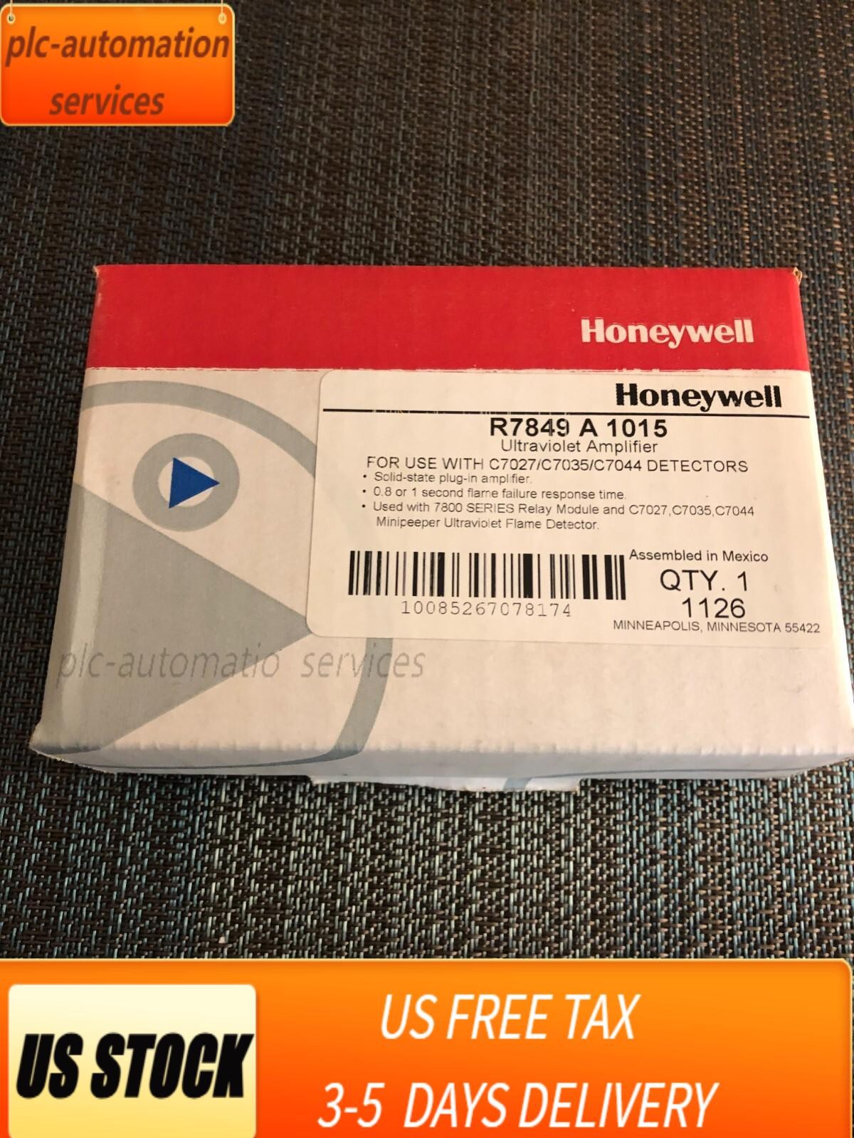 Honeywell R7849A1015 Ultraviolet Amplifier NEW!