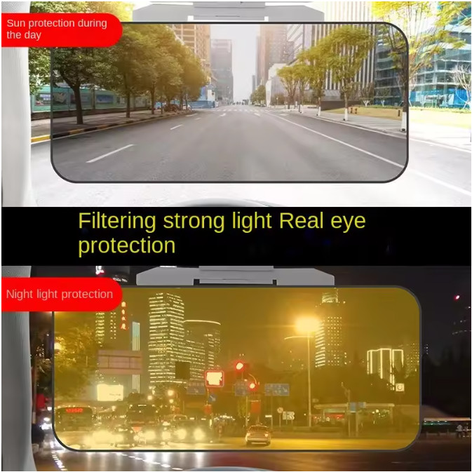 Day Night Universal HD Car Sun Visor Extension Car Anti Glare Driving Tac Visor