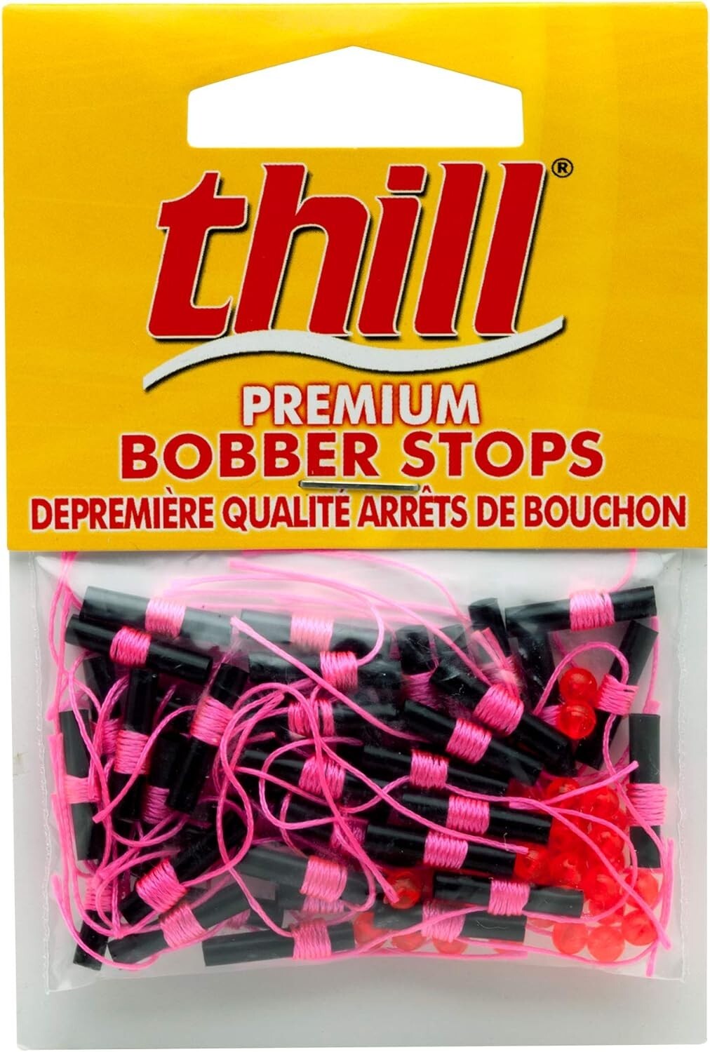 Thill Premium Bobber Stops for Fishing Floats, Fishing Gear and Accessories, 40