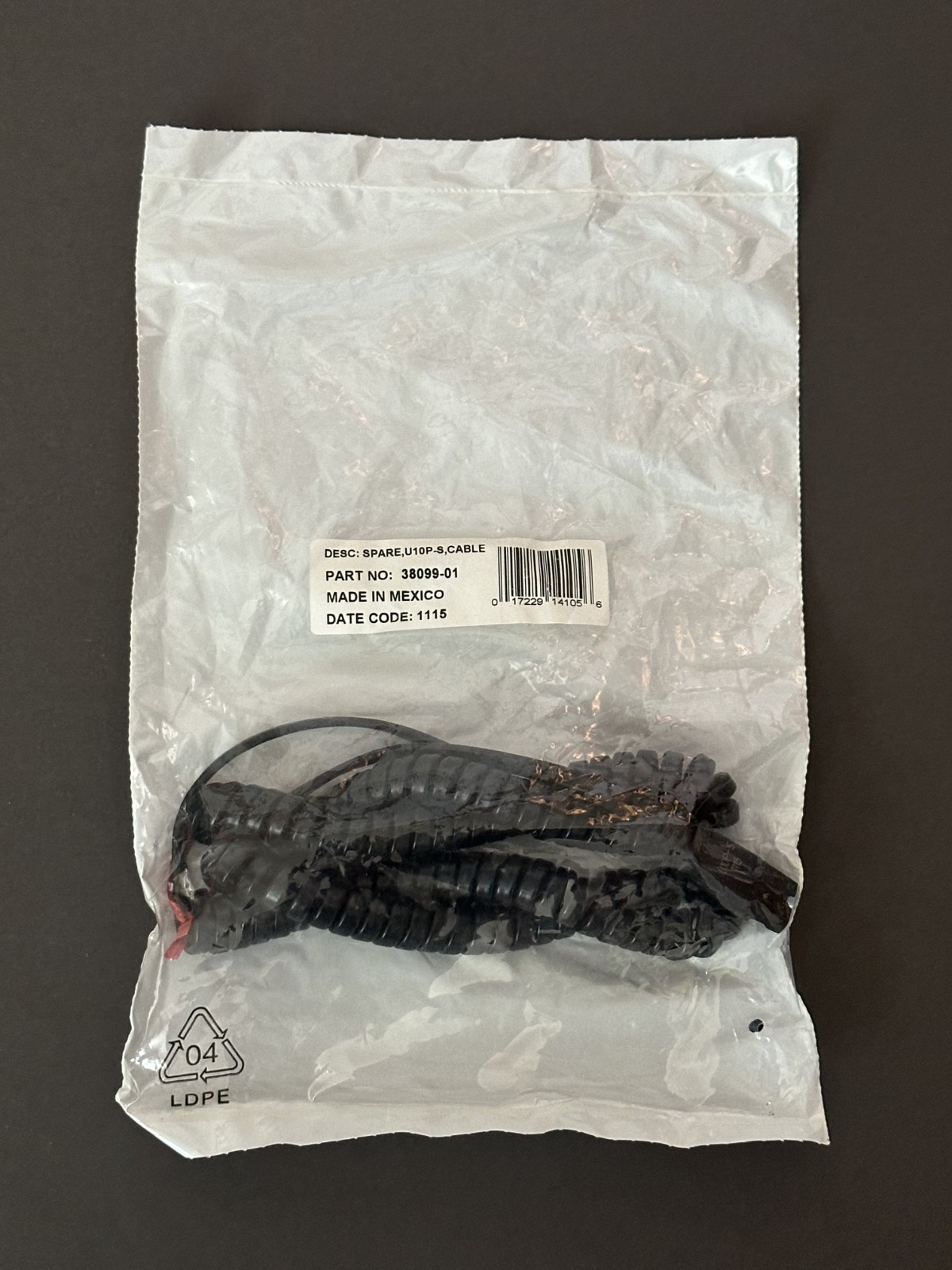 Plantronics Factory Sealed 38099-01 U10P-S QD Cable for Yealink Grandstream Snom