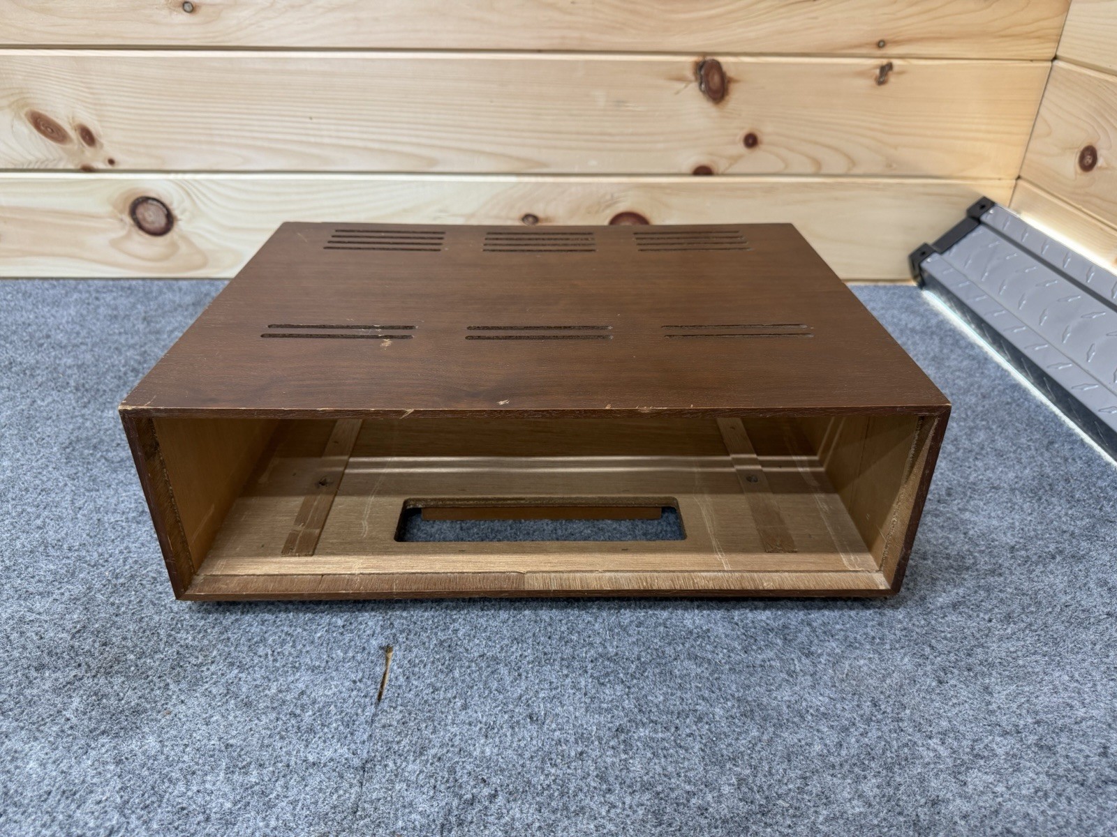 ⭐️ Sansui Stereo Receiver Wooden Cabinet 5000 5000a 5000x Original Wood Case ⭐️