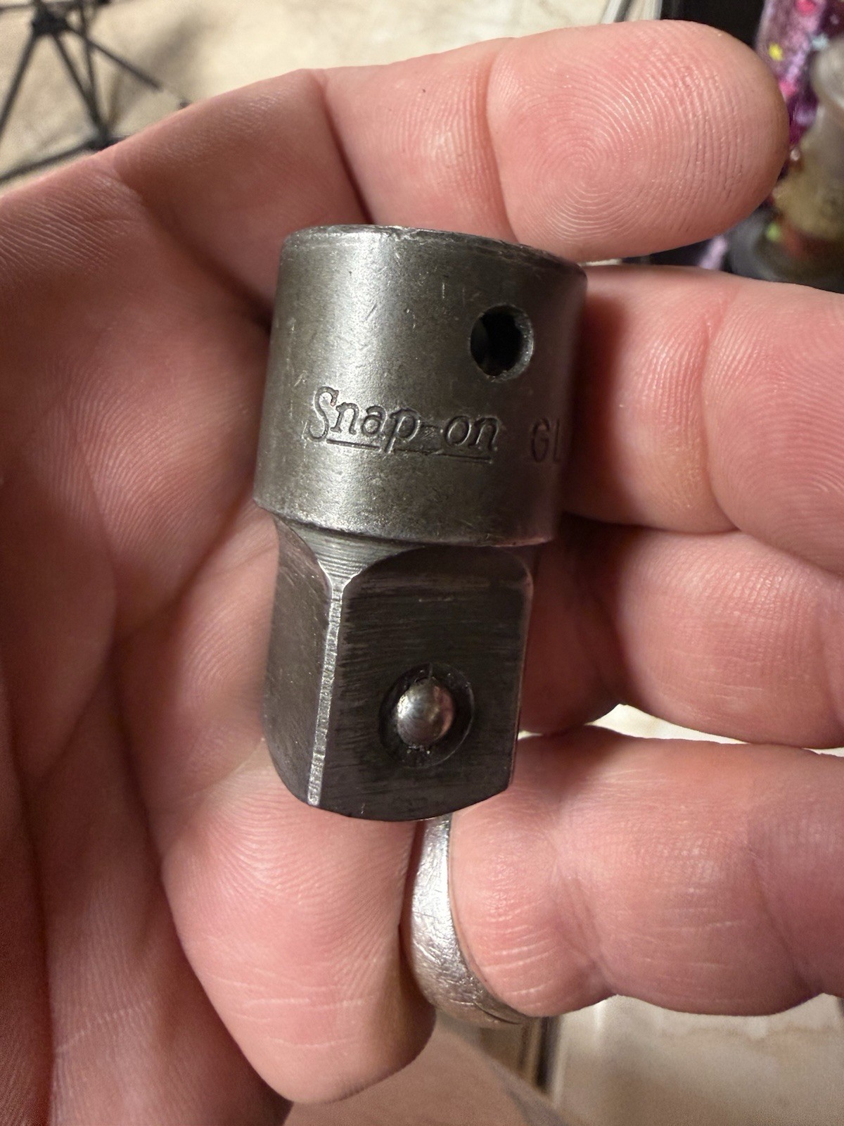 Snap On GLA12A - 1/2" Internal Drive To 3/4" External Drive Adapter Vintage